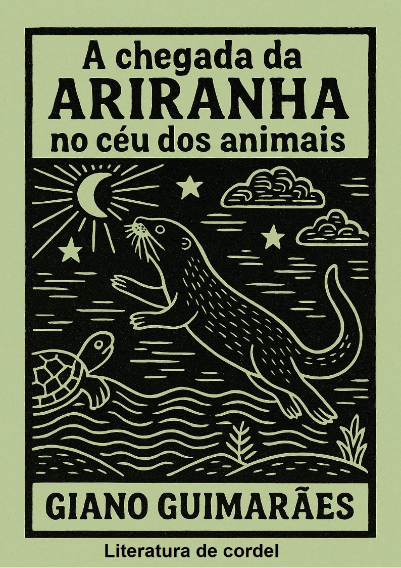 A chegada da Ariranha no céu dos animais