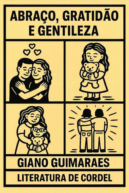 Abraço, gratidão e gentileza
